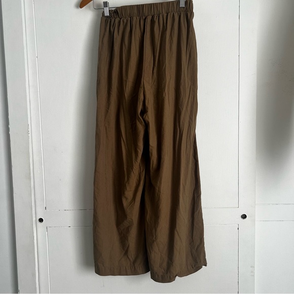 OZMA Wide Leg Pants - Umber - Picture 3 of 7